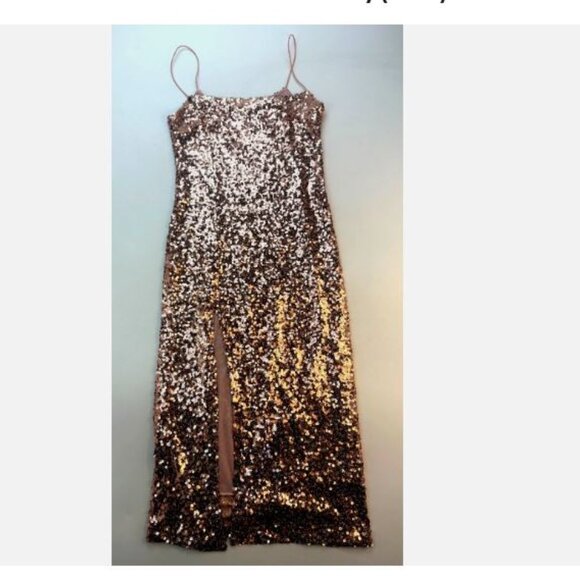 Xiarichanming Women's Stretch Dress Size M Sequins Excellent Pre-owned Condition - Picture 8 of 9